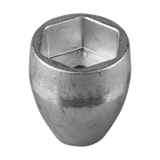 Zinkanod Mercury/Mercruiser typ mutter, Bravo III motoranod, M865182, 0.508KG/1,12LB, R800836, Ovanifrån - AnodeFactory